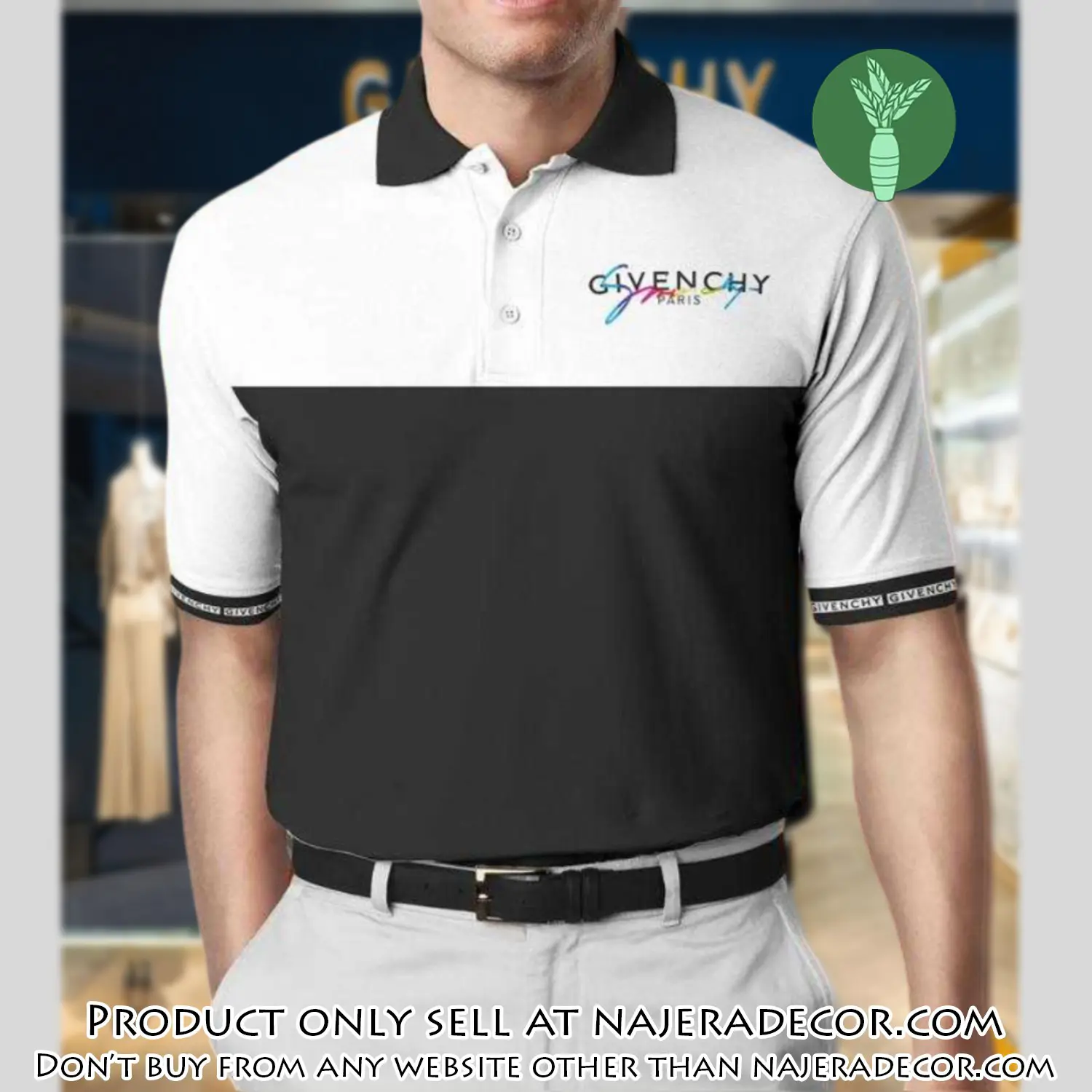 Givenchy premium polo shirt  luxury polo shirt for men pls517 njr3318391